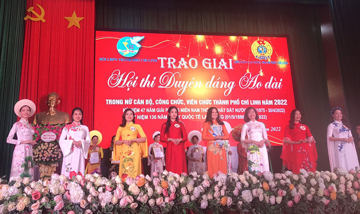 Chí Linh phát động Chương trình “Mẹ đỡ đầu” và Hội thi “Duyên dáng áo dài” năm 2022